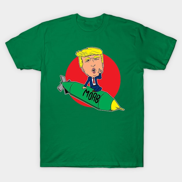 Donald Trump : Trump Rocket T-Shirt by jeanlennon